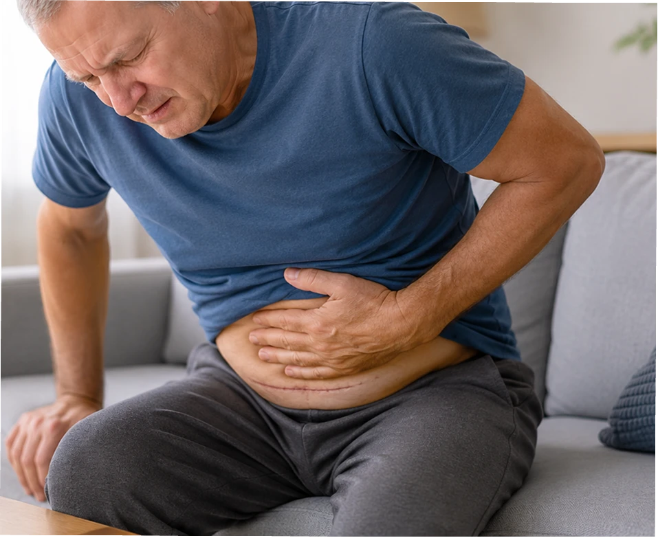 What Are the Symptoms of Post Surgery Abdominal Pain?